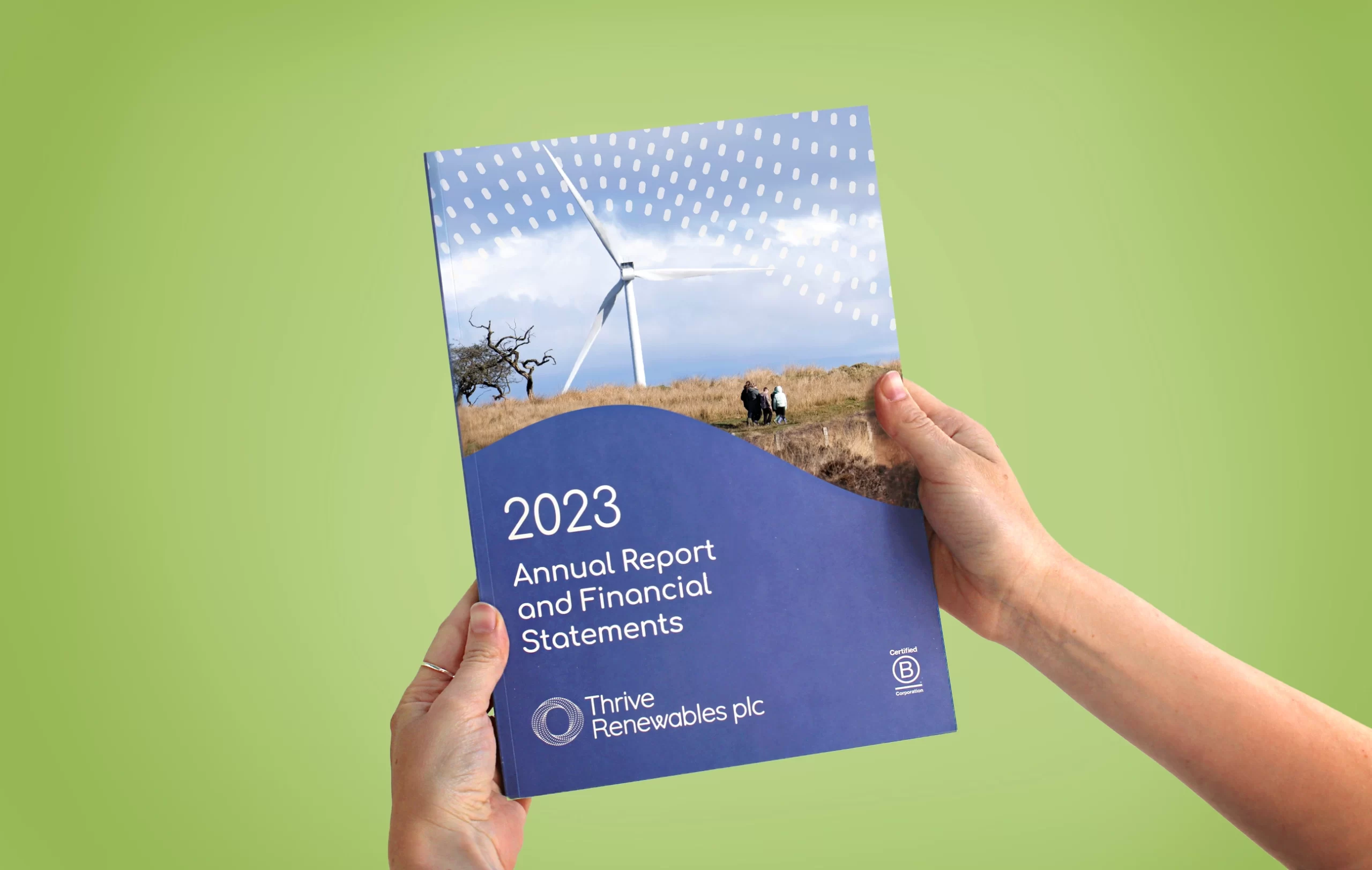 Thrive Renewables plc annual report cover